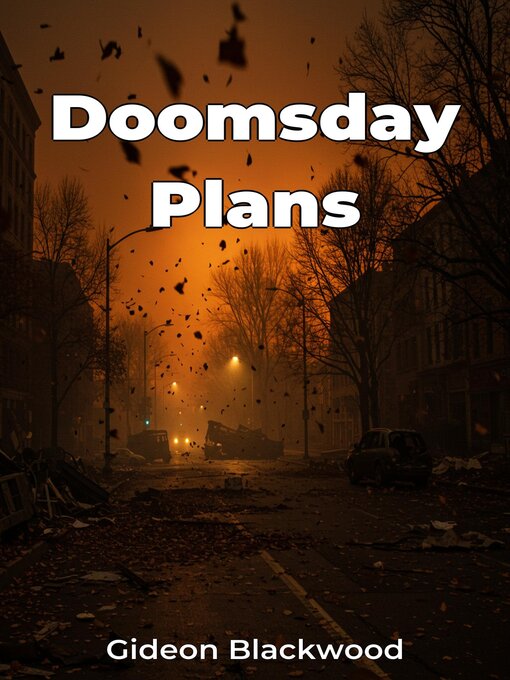 Title details for Doomsday Plans by Gideon Blackwood - Available